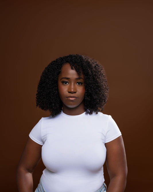 Virgin Kinky Curly Bundle # 1B