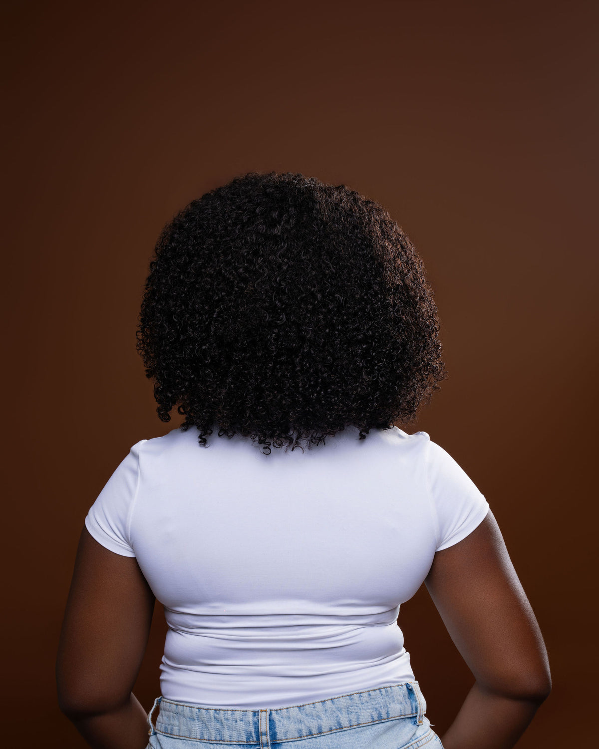 Virgin Kinky Curly Bundle # 1B